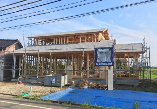 立山町・Ｍ様邸上棟！